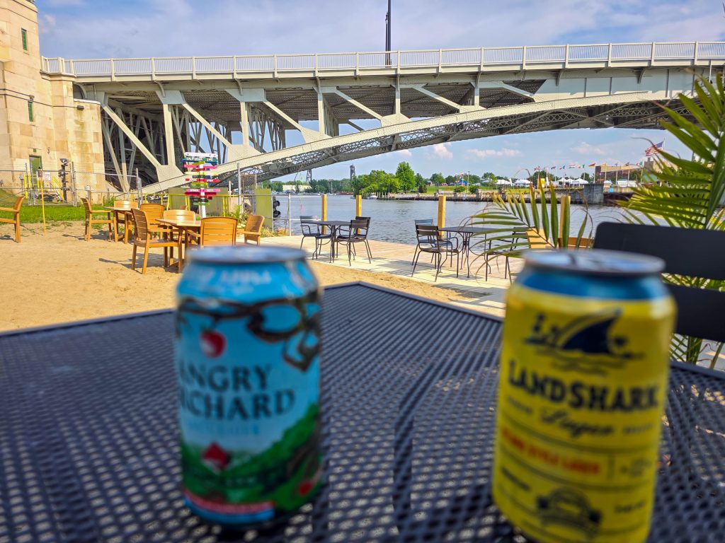 Trent’s Place restaurant and pub along the Black River in Lorain