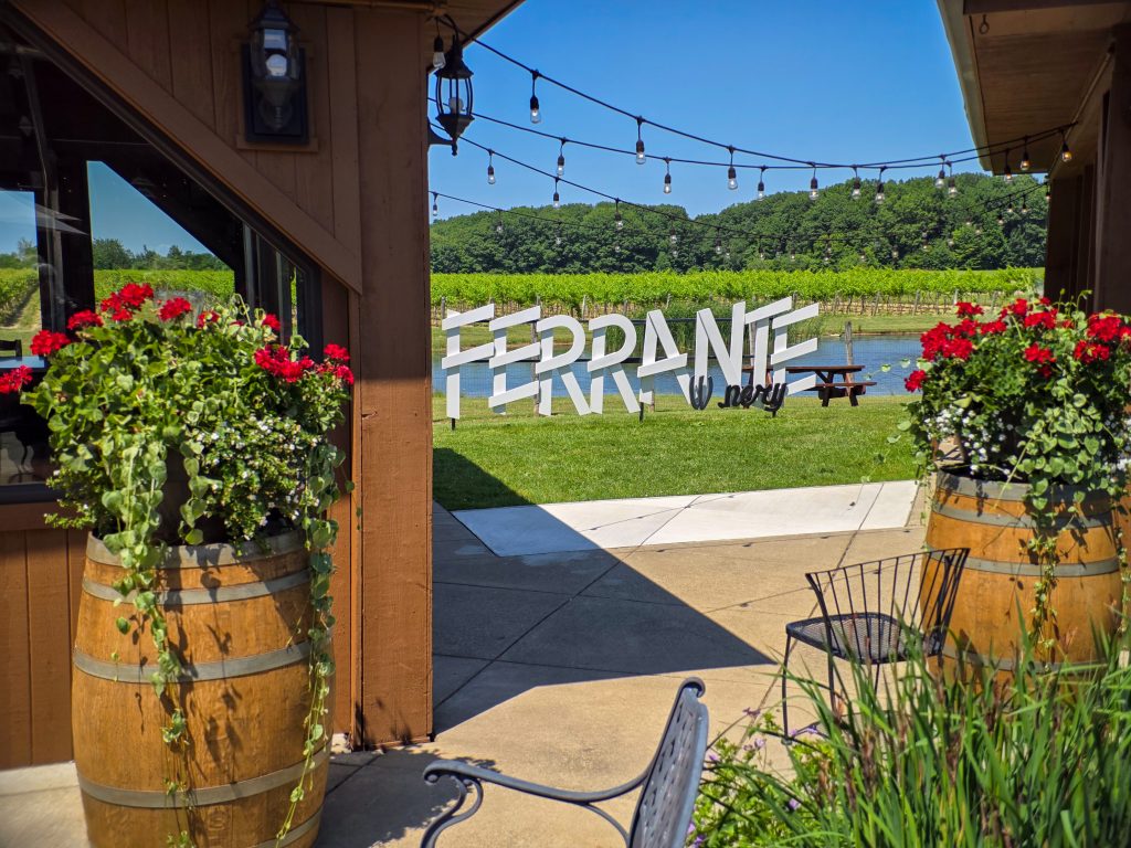 Ferrante Winery and Restaurant near Ashtabula, Ohio