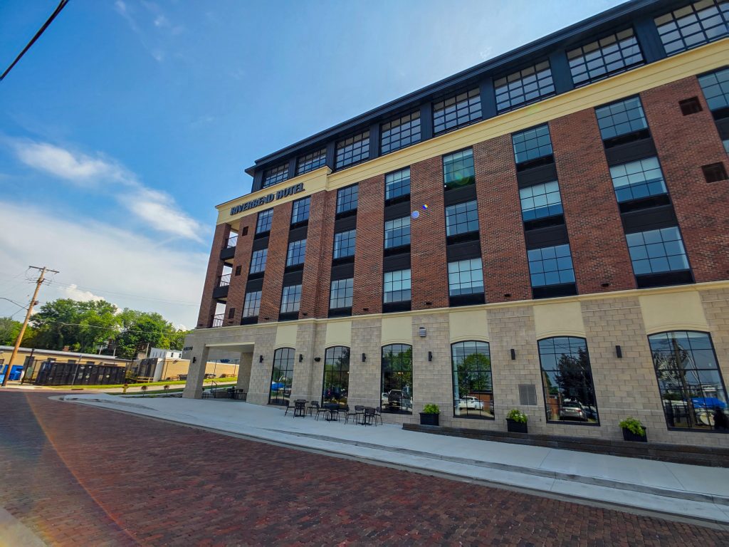 Riverbend Hotel near Historic Bridge Street in Ashtabula Ohio