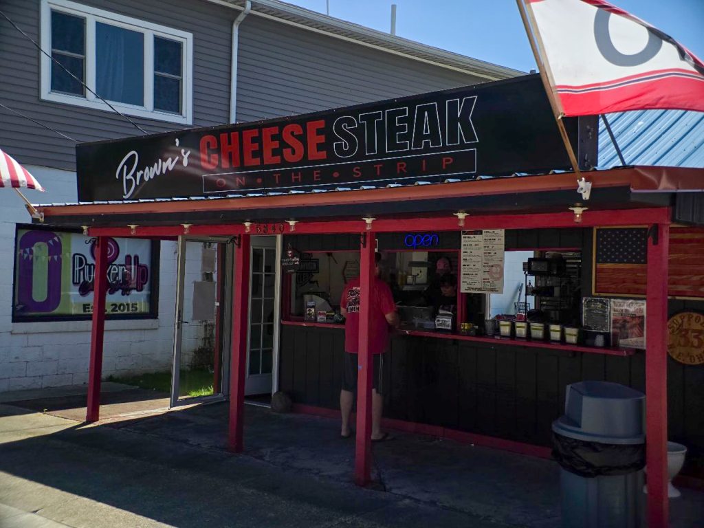 Brown’s Cheese Steak walk-up cafe