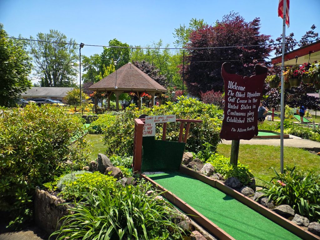 Allison’s Miniature Golf course in Geneva-on-the-Lake