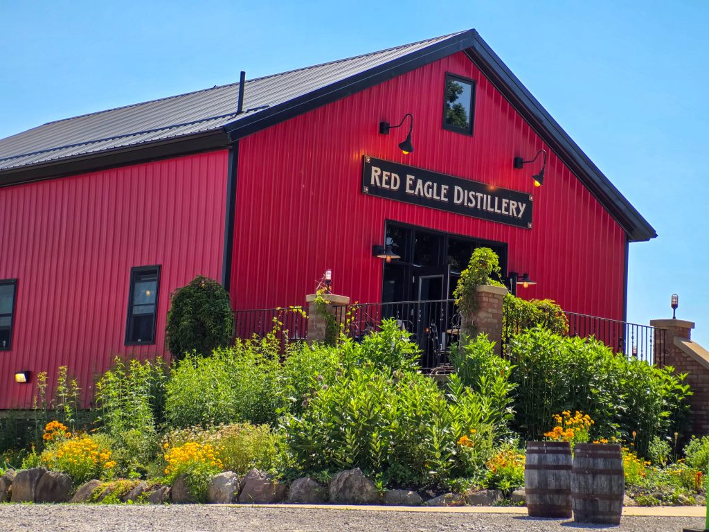 Red Eagle Distillery exterior