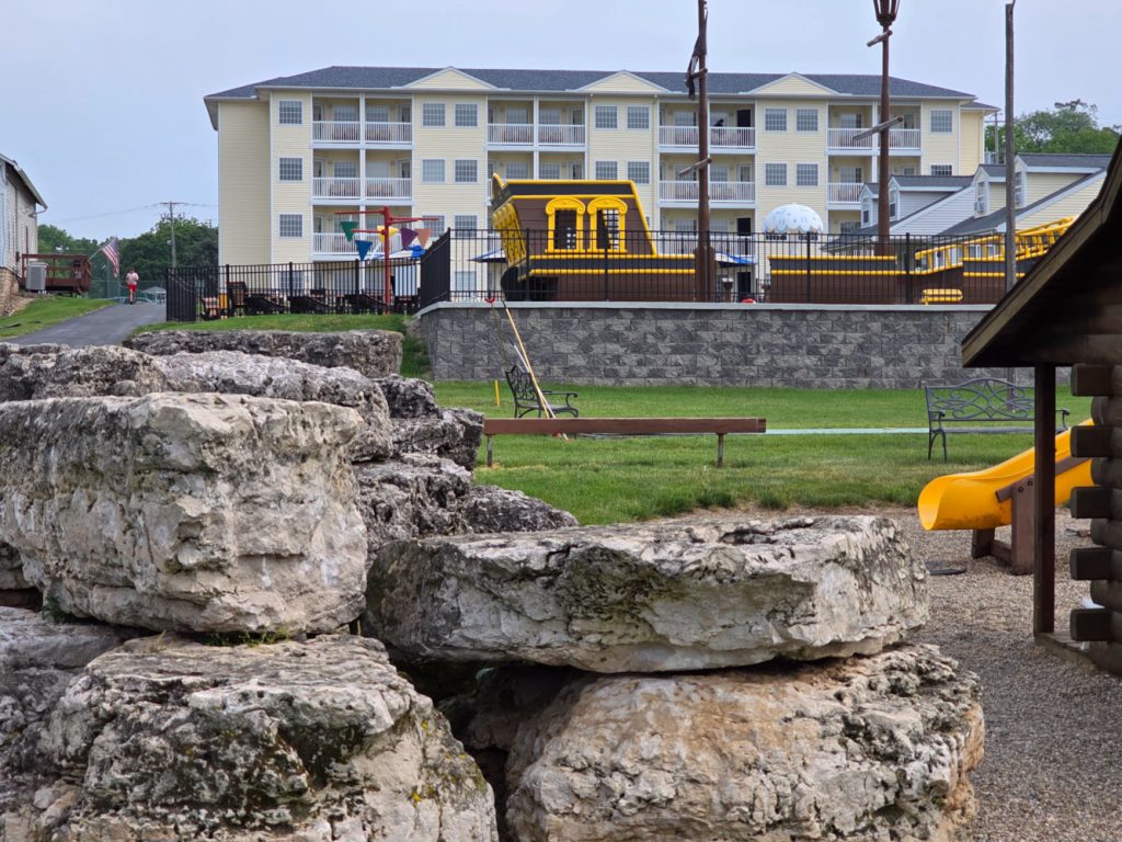 South Beach Resort grounds with beach access Marblehead Ohio